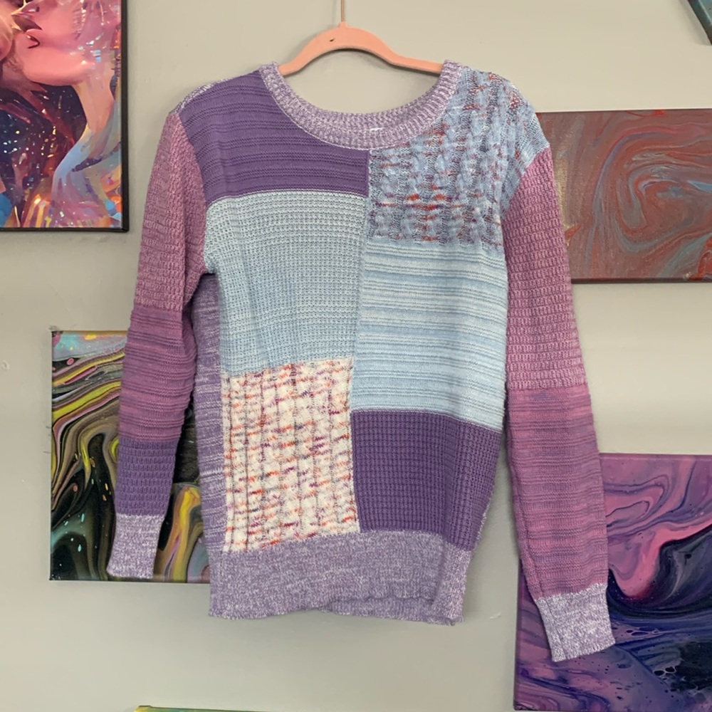 Purple sweater